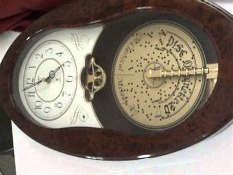 organette clock replaceable steel metal music box discs|Rhythm Clocks .